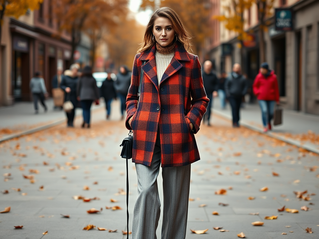 inthepast.org.uk | Les manteaux à carreaux : un choix tendance avec un pantalon large